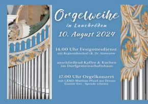 Orgelweihe 24 LR | Foto: KG Lauchröden
